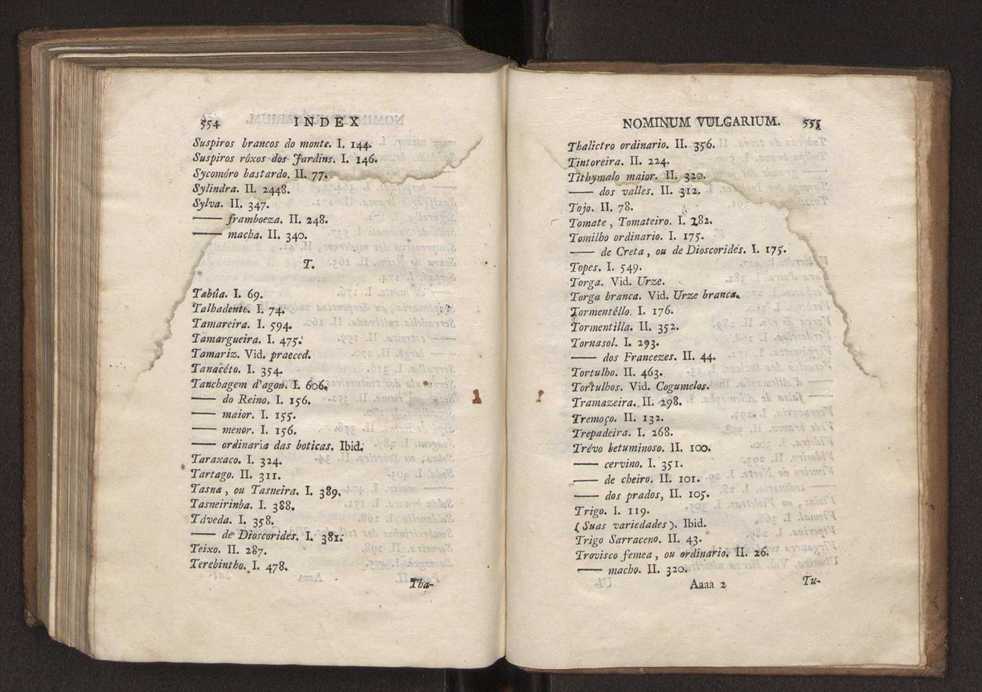 Felicis Avellar Broteri ... Flora Lusitanica, seu plantarum, quae in Lusitania vel sponte crescunt, vel frequentius colunter, ex florum praesertim sexubus systematice distributarum, synopsis. Vol. 2 279