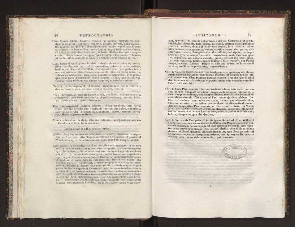 Phytographia lusitaniae selectior, seu novarum rariorum, et aliarum minus cognitarum stirpium, quae in Lusitania sponte' veniunt, ejusdemque floram spectant, descriptiones iconibus illustratae. Vol. 1 15