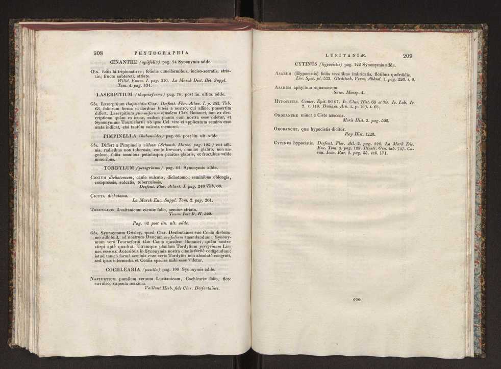 Phytographia lusitaniae selectior, seu novarum rariorum, et aliarum minus cognitarum stirpium, quae in Lusitania sponte' veniunt, ejusdemque floram spectant, descriptiones iconibus illustratae. Vol. 1 111