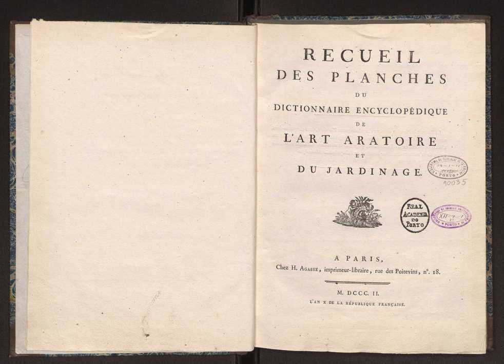 Recueil des planches du dictionnaire encyclopdique de l'art aratoire et du jardinage 4